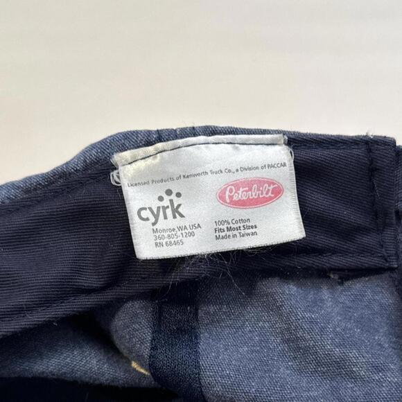 Vintage‎ Peterbilt two tones workwear washed denim dad hat - Picture 6 of 6